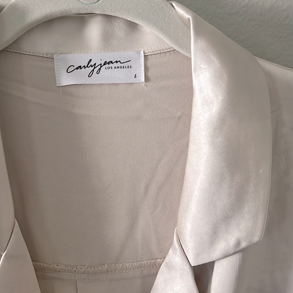 CJLA Champagne Liv Blouse size L - Picture 2 of 7